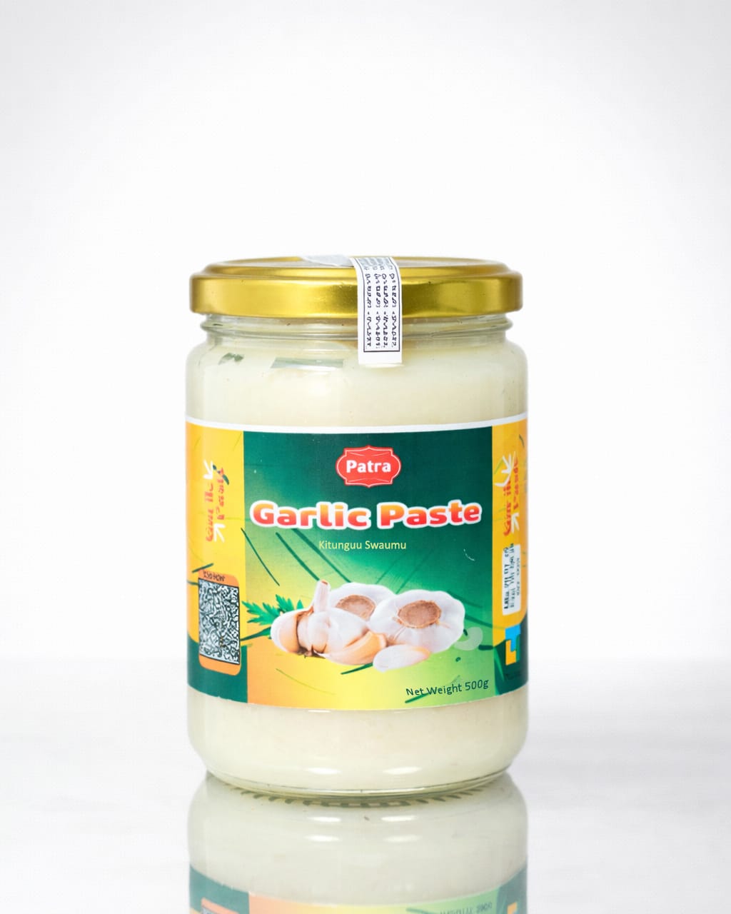 Garlic paste jar