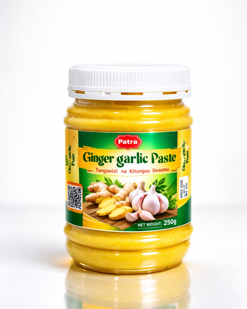 Patra ginger garlic paste 250g jar
